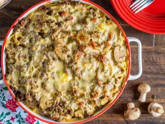 Loaded Baked Spaghetti